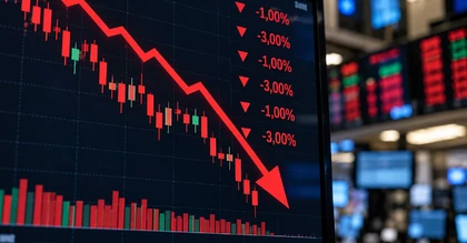 Технологические акции США обвалились на фоне сомнений в инвестициях в ИИ