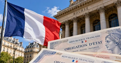 French government bonds have fallen amid mass protests